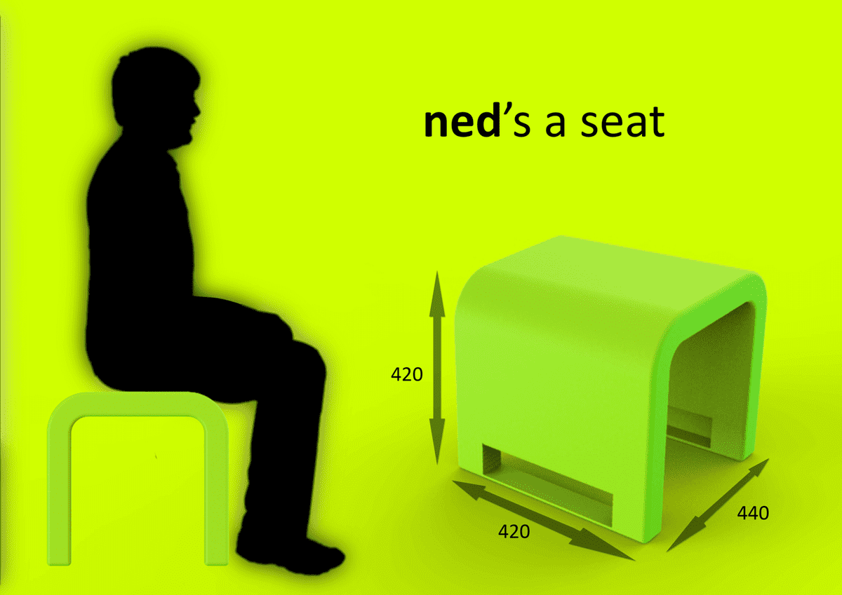 ned as a chair
