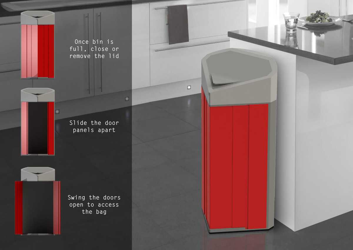 Redesigned presentation board - modelled in Solidworks, edited in Photoshop